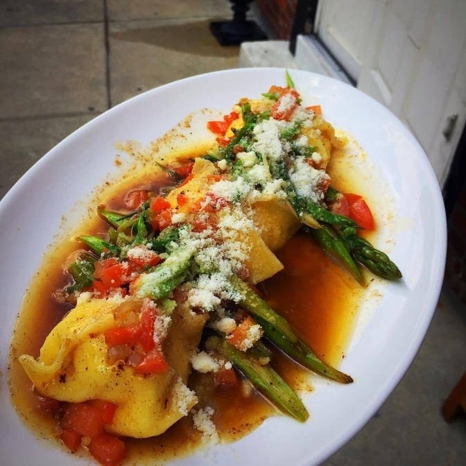 Lobster & Shrimp Tortelloni.