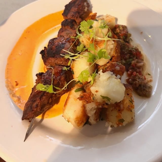 Grilled Filet Spiedini.