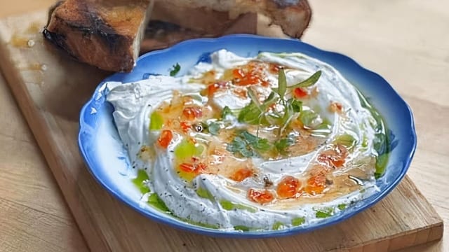 Whipped Ricotta.