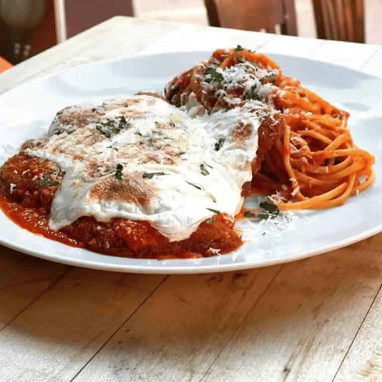 Delicious Chicken Parmesan Awaits